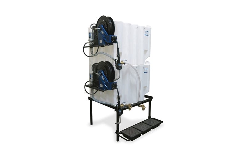 Fluidall & Graco TotaALube Stackable Tanks with Pumps